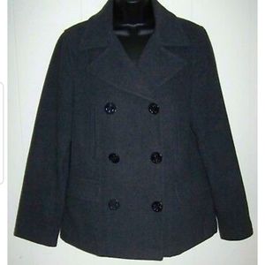 abercrombie peacoat